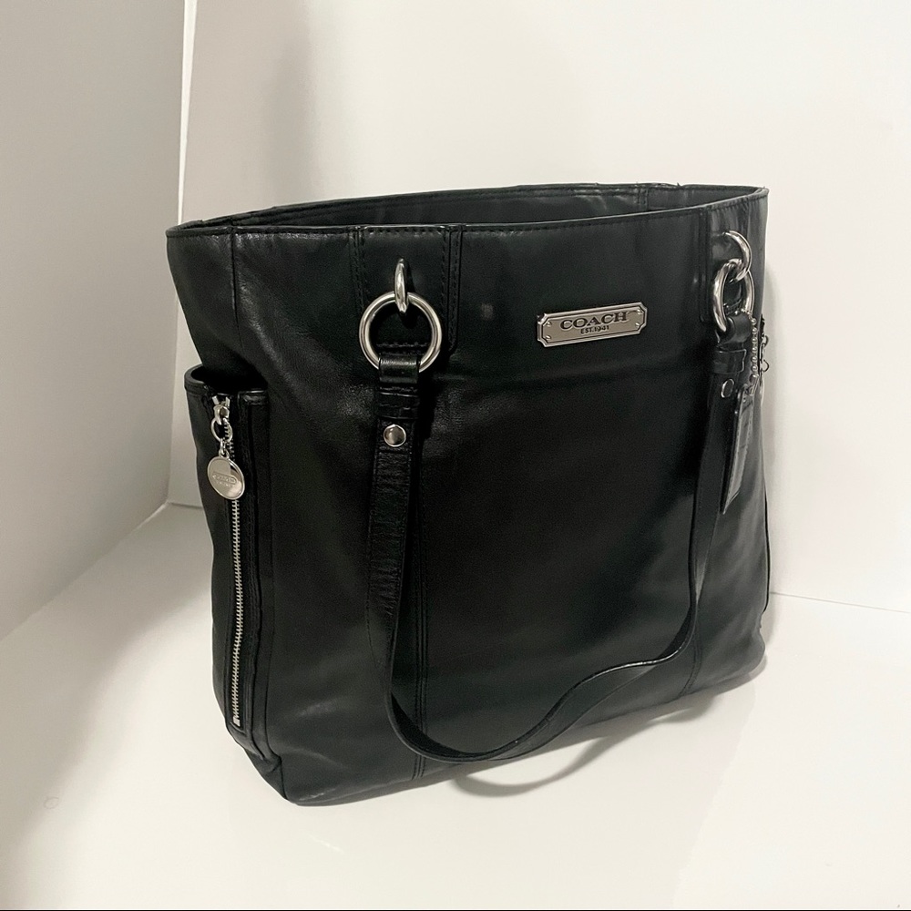 Authentic Coach Leather Tote Bag